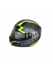 Шлем (Интеграл) NENKI FF-856 MATTE GREY YELLOW
