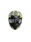 Шлем (Интеграл) NENKI FF-856 MATTE GREY YELLOW