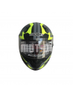 Шлем (Интеграл) NENKI FF-856 MATTE GREY YELLOW