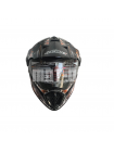 Шлем (мотард) NENKI MX-310 BLACK ORANGE