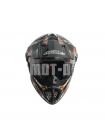 Шлем (мотард) NENKI MX-310 BLACK ORANGE