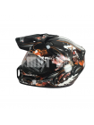 Шлем (мотард) NENKI MX-310 BLACK ORANGE