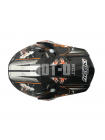 Шлем (мотард) NENKI MX-310 BLACK ORANGE