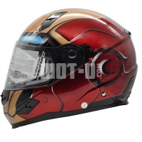 Шлем (Интеграл) NENKI FF-856 Red Gold