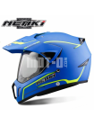 Шлем (мотард) NENKI MX-310 MATT BLUE