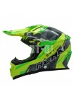 Шлем NENKI MX-316, Кросс, Green Yellow Grey