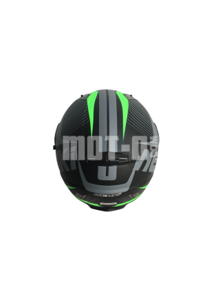 Шлем (Интеграл) NENKI FF-856 MATTE GREY GREEN