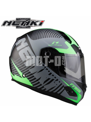 Шлем (Интеграл) NENKI FF-856 MATTE GREY GREEN