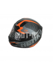 Шлем (Интеграл) NENKI FF-856 MATTE GREY ORANGE